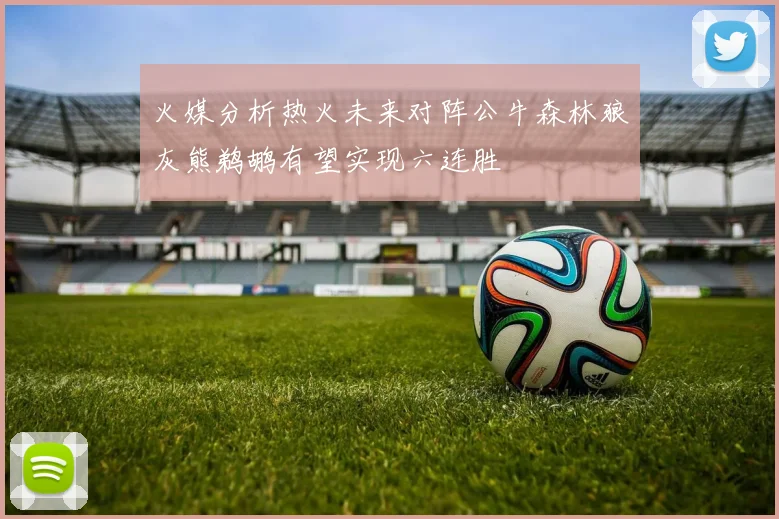 火媒分析热火未来对阵公牛森林狼灰熊鹈鹕有望实现六连胜